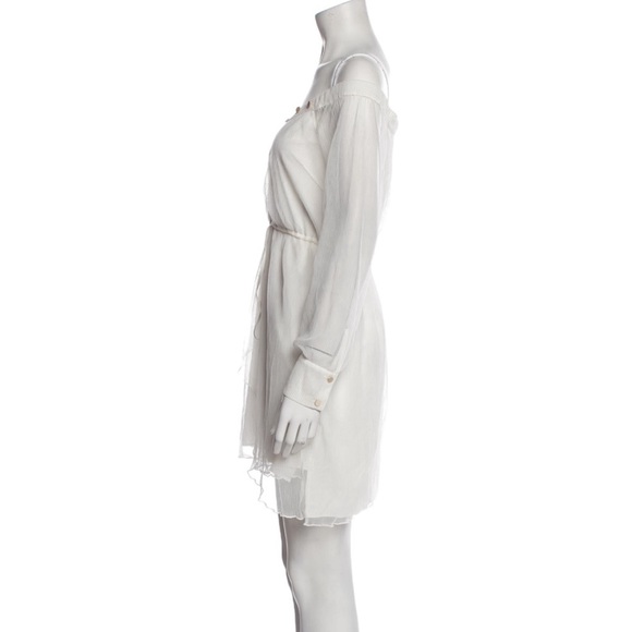 Michael Costello X Revolve Off The Shoulder Mini Dress - Size Small - Picture 3 of 6